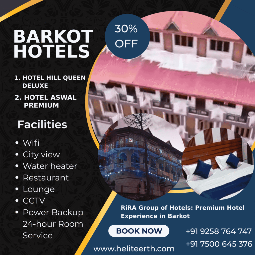 hotels in barkot
